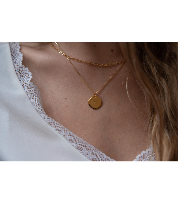 Collier Chaîne Rectangle