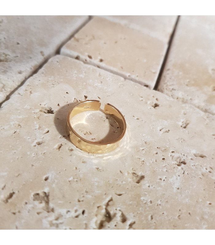 Bague Jonc Martelé