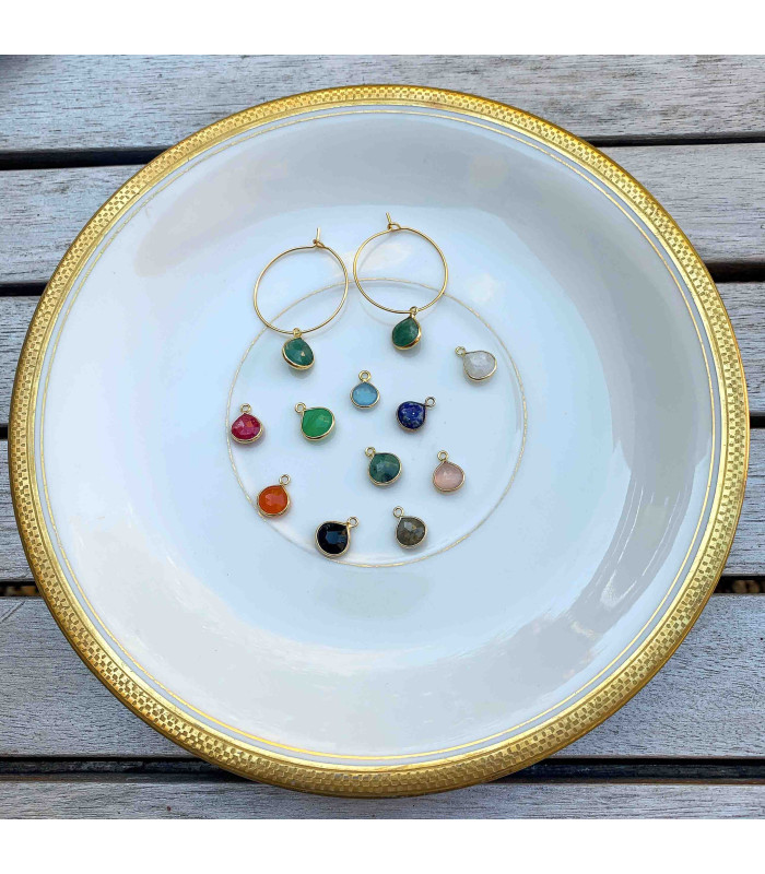 Créoles Pierres Sertie