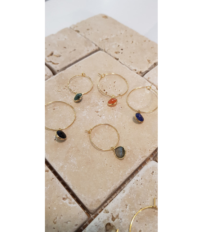 Créoles Pierres Sertie