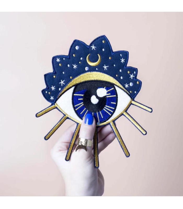 Broderie Thermocollante Oeil Mystique XL