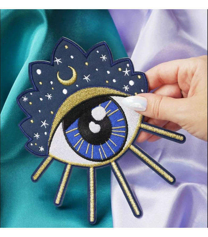 Broderie Thermocollante Oeil Mystique XL