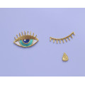 Broderie Thermocollante Oeil Cil Larme