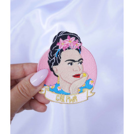 Broderie thermocollante : Frida Girl Power XL