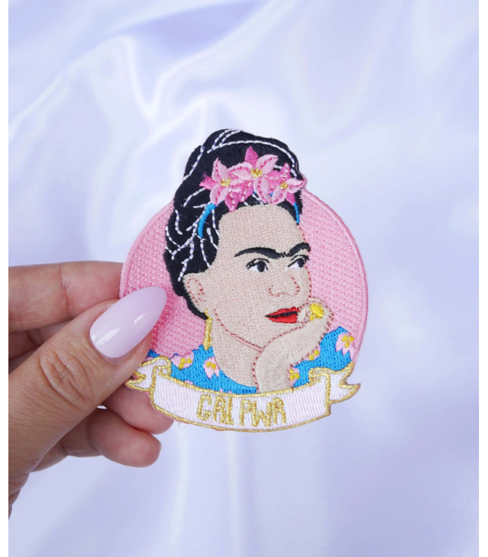 Broderie thermocollante : Frida Girl Power XL