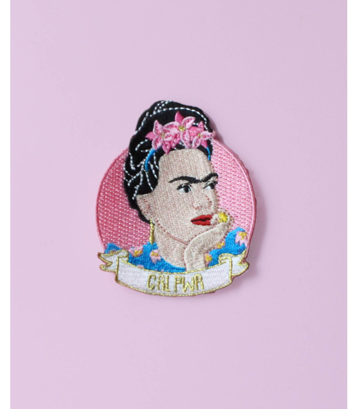 Broderie thermocollante : Frida Girl Power XL