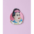 Broderie thermocollante : Frida Girl Power XL