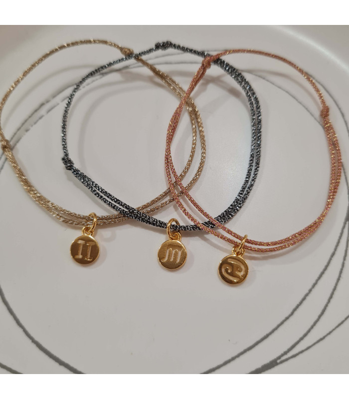 Bracelet Cordon  Lurex Astro