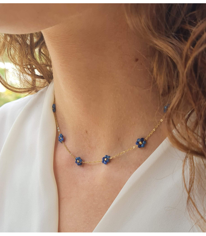 Collier fleur Margaux