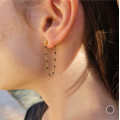 Boucles d'oreille chaine  Aya