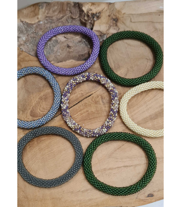 Bracelet Perles Tissées Balinais