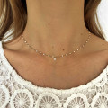 Collier émail Yaga Strass