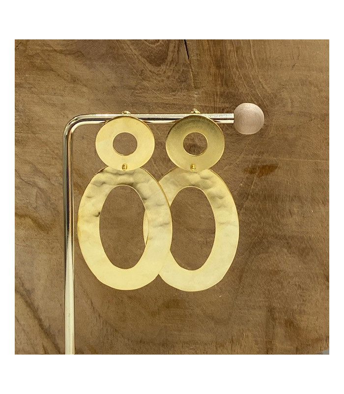 Boucles d’oreilles Noire Port Cros