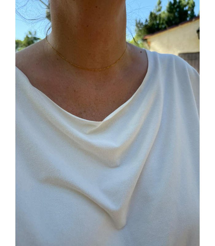 Collier Dos Trois Pampilles Reflet