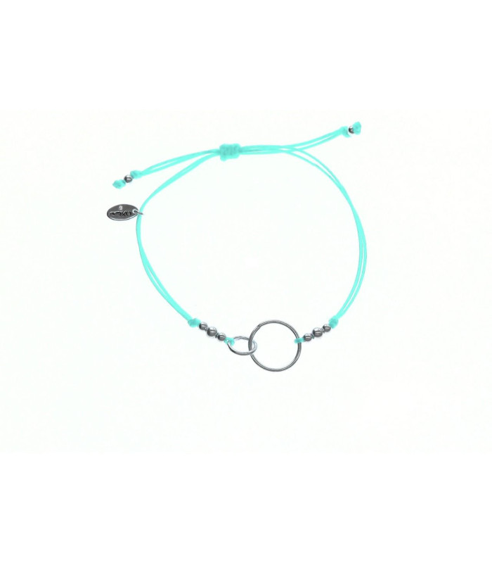 Bracelet Cordon Enfant pampille argent