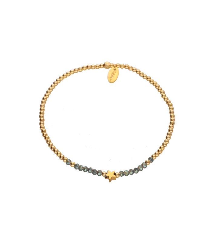 Bracelet Perle Elastique Etoile