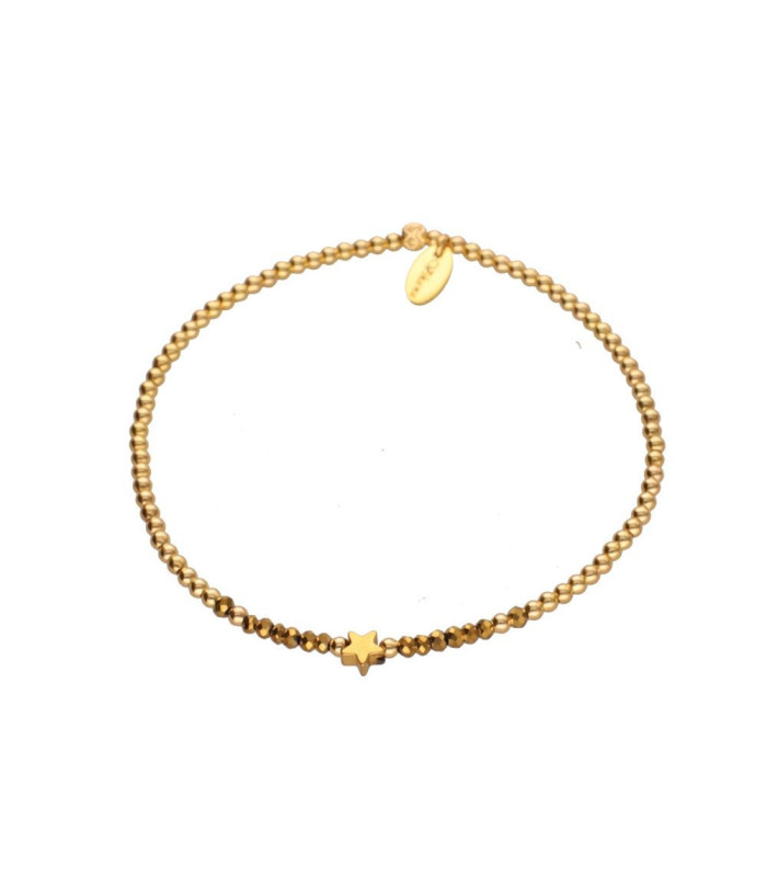 Bracelet Perle Elastique Etoile