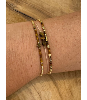 Bracelet Perle élastique 