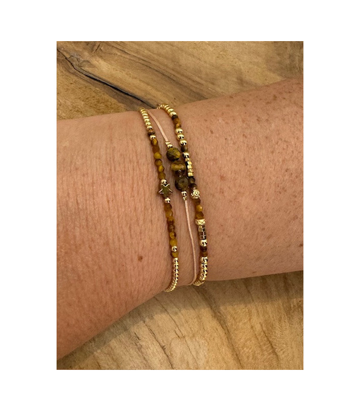 Bracelet cordon enfant mini croix