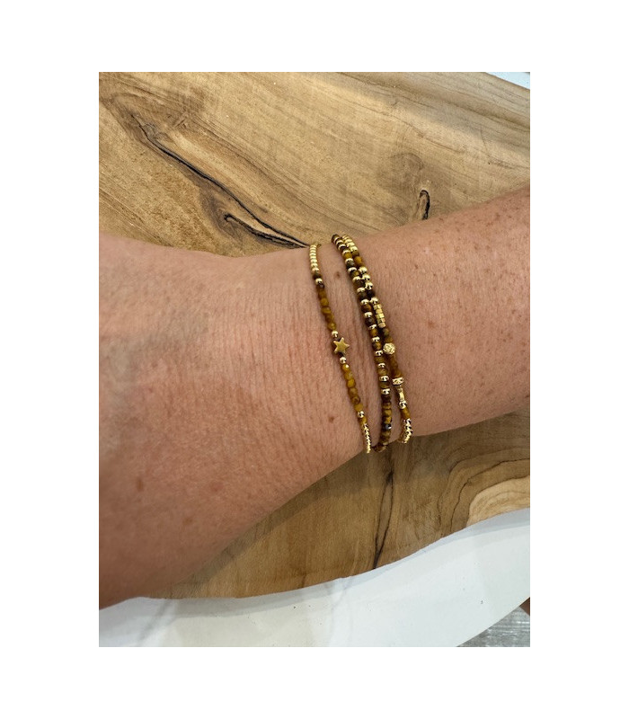 Bracelet cordon enfant mini croix