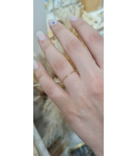 Bague Or Lien Eternel 0,6mm