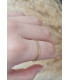 Bague Or Lien Eternel 0,6mm