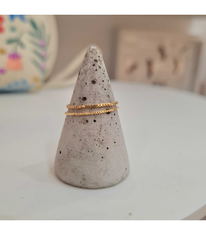 Bague Or Lien Eternel 0,8mm