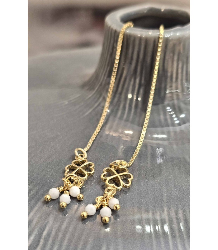 Boucles d'oreille chaine Ibiza