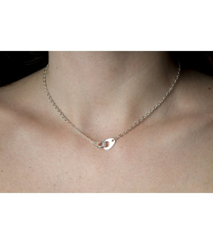 Collier chaine menottes