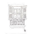 Carte dessin collection portes et fenêtres d'Aix