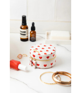 Boite à Bijou Mini Cœur Rouge