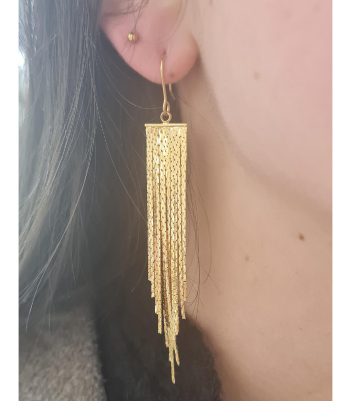 Boucles d’oreilles Cascade Barre