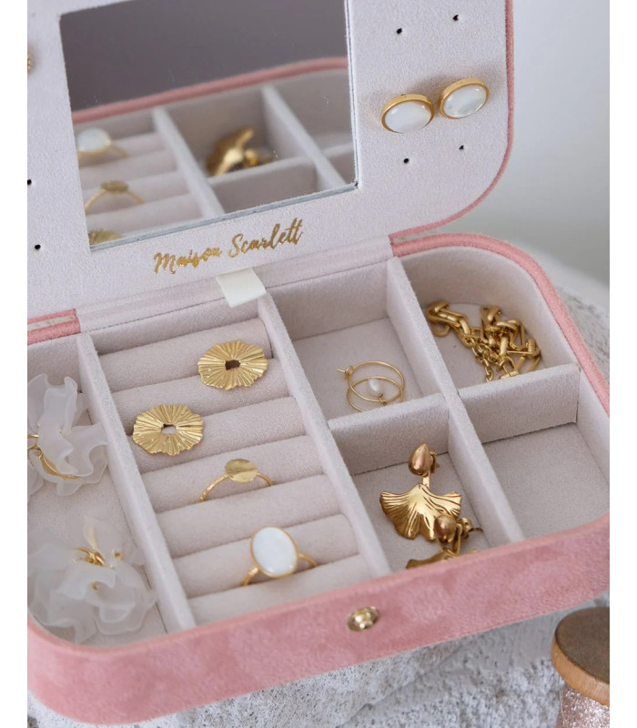 Boîte à bijoux de voyage Brigitte