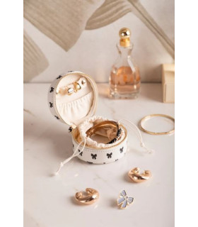 Boite à Bijou Coeur Hirondelle Bleu