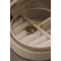 Collier Initiale Lettre Fleur Gravée