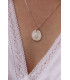 Collier Lune Rayonnante