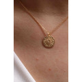 Collier Lune Rayonnante