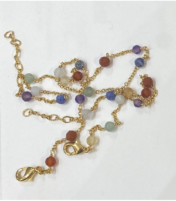 Coffret Bijou 7 chakras / Carte / Boite