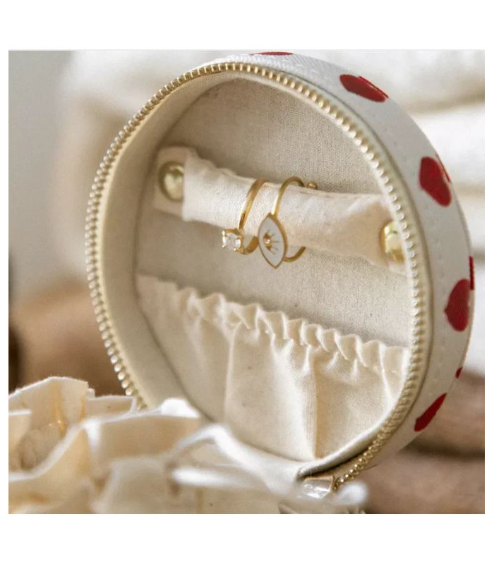 Boite à Bijou Coeur Hirondelle Bleu