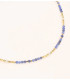 Collier Agathe Lapis Lazulis