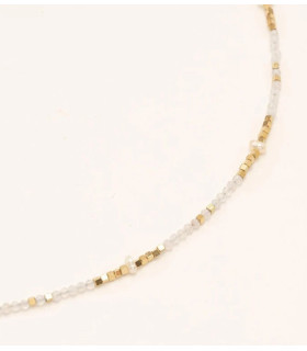Collier Agathe Lapis Lazulis