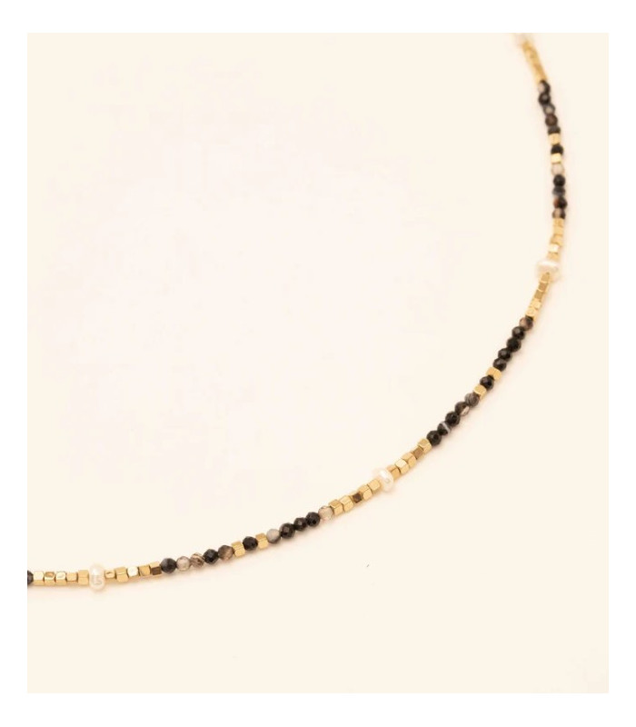 Collier Agathe Noire