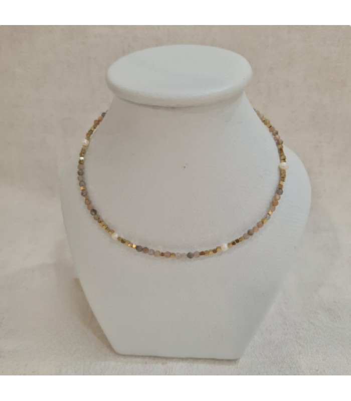 Collier Agate Naturelle