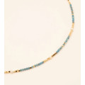 Collier Agathe Lapis Lazulis