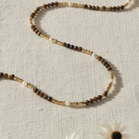 Tiger Eye AGATE Necklace
