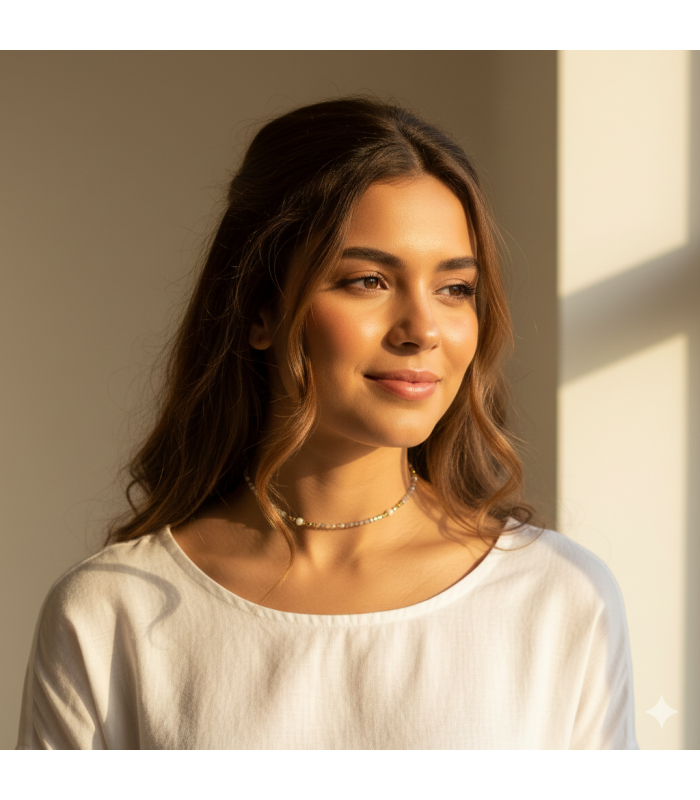 Collier AGATE Naturelle