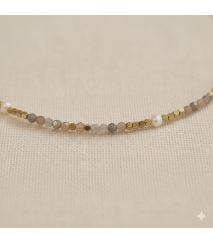 Collier AGATE Naturelle