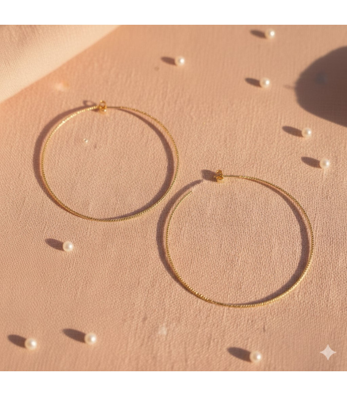 Créole fine diamantée Joan