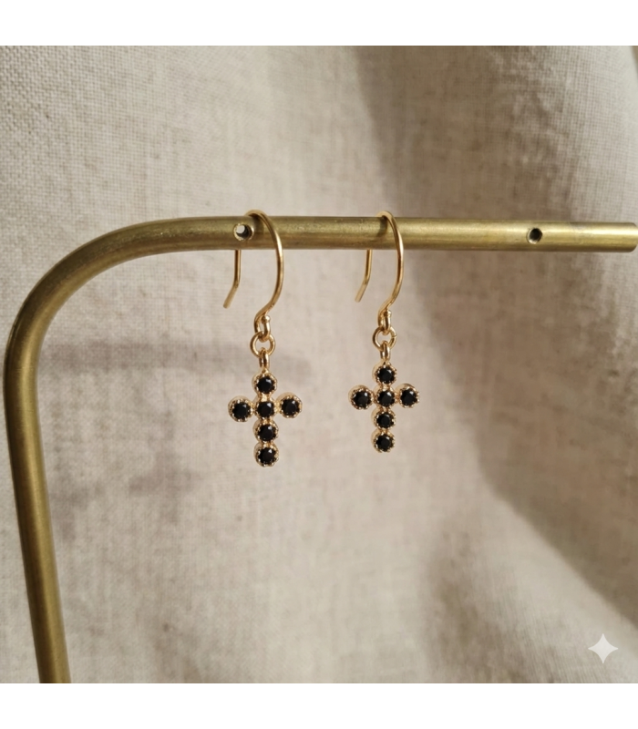 Mini bo croix strass MARIE 