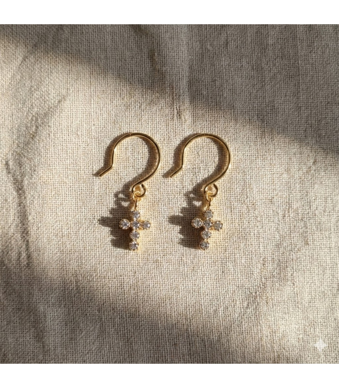 Mini boucles MARIE noires